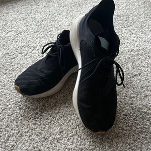 Sleek Black Women's Athletic Shoes